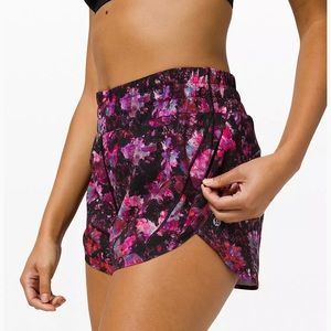 Track That High Rise 3” Fluoro Floral Multi sz 6